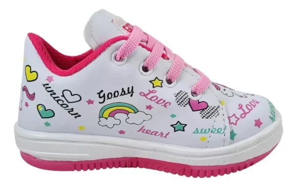 Zapatillas De Bebes Nenas Unicornios Arco Iris Del 18 Al 26 - Imagen 5