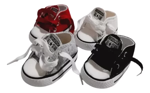 Zapatillas No Caminante Tipo Converse - Imagen 4