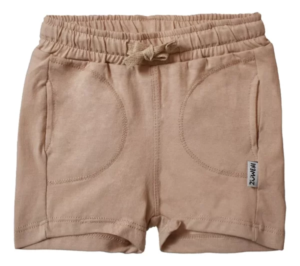 Short Bebé Con Bolsillos Algodón Liviano Zuweni