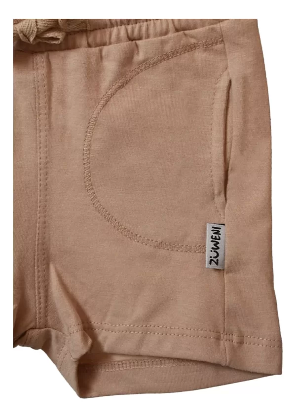 Short Bebé Con Bolsillos Algodón Liviano Zuweni - Imagen 2